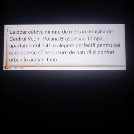 Apartment Belleview Brasov